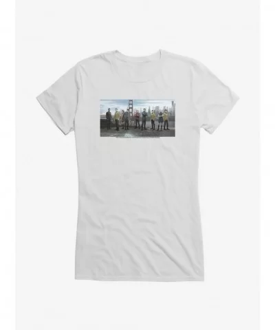 Flash Sale Star Trek XII Into Darkness Crew Girls T-Shirt $9.96 T-Shirts
