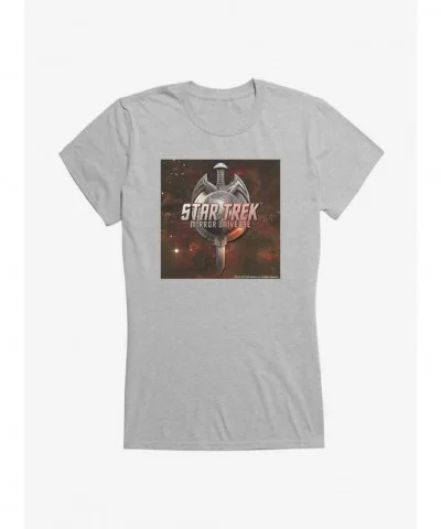 Best Deal Star Trek: The Next Generation Mirror Universe Logo Girls T-Shirt $6.37 T-Shirts