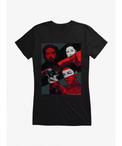 Discount Sale Star Trek: Discovery Trio Girls T-Shirt $9.76 T-Shirts