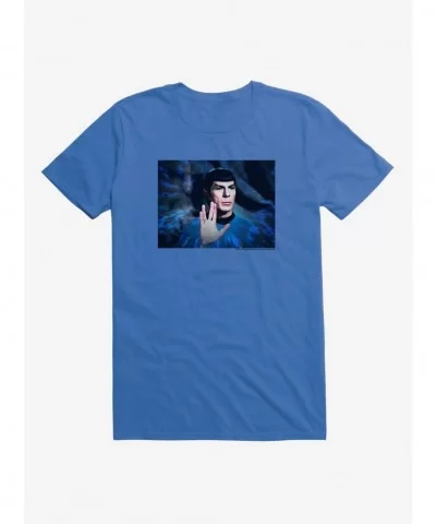 Cheap Sale Star Trek Spock Vulcan Salute T-Shirt $6.31 T-Shirts