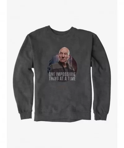 Big Sale Star Trek: Picard One Thing At A Time Sweatshirt $12.10 Sweatshirts