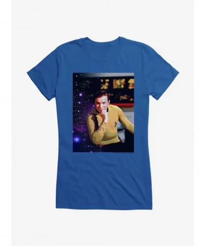 Value for Money Star Trek Captain Kirk Girls T-Shirt $7.97 T-Shirts