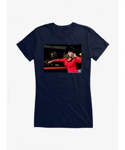 Wholesale Star Trek Nyota Action Scene Girls T-Shirt $6.37 T-Shirts