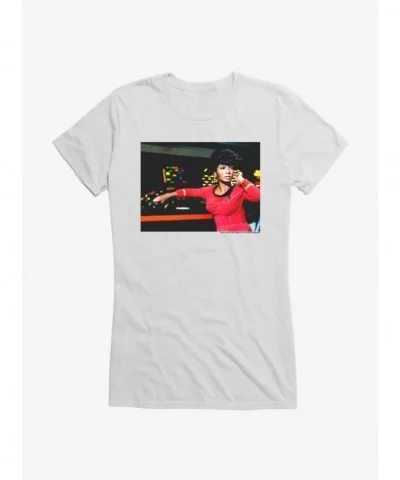 Wholesale Star Trek Nyota Action Scene Girls T-Shirt $6.37 T-Shirts