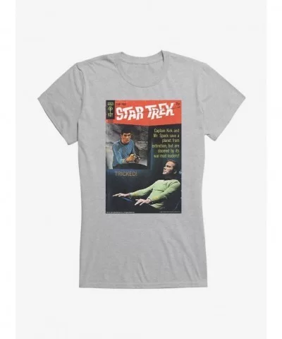 Seasonal Sale Star Trek The Original Series Tricked Girls T-Shirt $8.37 T-Shirts