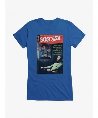 Seasonal Sale Star Trek The Original Series Tricked Girls T-Shirt $8.37 T-Shirts