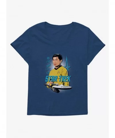 Bestselling Star Trek Sulu Girls T-Shirt Plus Size $7.17 T-Shirts