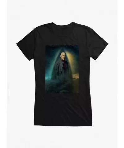 Premium Star Trek: Picard Jean-Luc Picard Poster Girls T-Shirt $9.96 T-Shirts