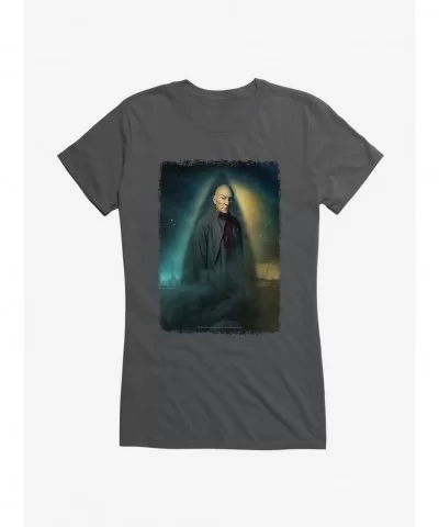 Premium Star Trek: Picard Jean-Luc Picard Poster Girls T-Shirt $9.96 T-Shirts