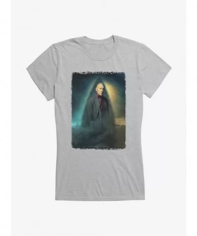 Premium Star Trek: Picard Jean-Luc Picard Poster Girls T-Shirt $9.96 T-Shirts