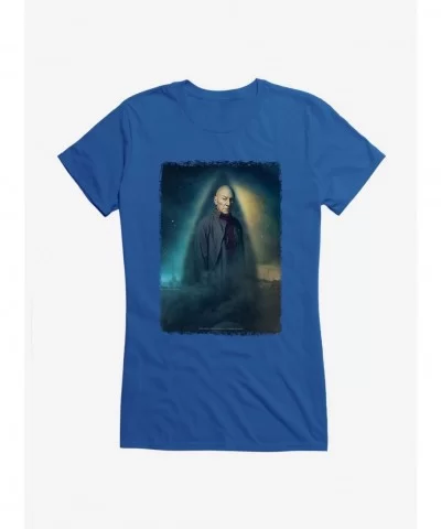 Premium Star Trek: Picard Jean-Luc Picard Poster Girls T-Shirt $9.96 T-Shirts