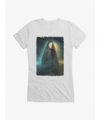 Premium Star Trek: Picard Jean-Luc Picard Poster Girls T-Shirt $9.96 T-Shirts