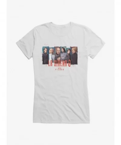 High Quality Star Trek: Picard La Sirena Crew Girls T-Shirt $7.77 T-Shirts