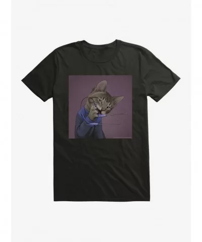 Exclusive Price Star Trek TNG Cats Headset T-Shirt $8.03 T-Shirts