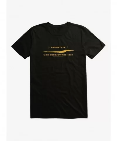 Hot Selling Star Trek Discovery: NCC-1031 Logo T-Shirt $5.93 T-Shirts