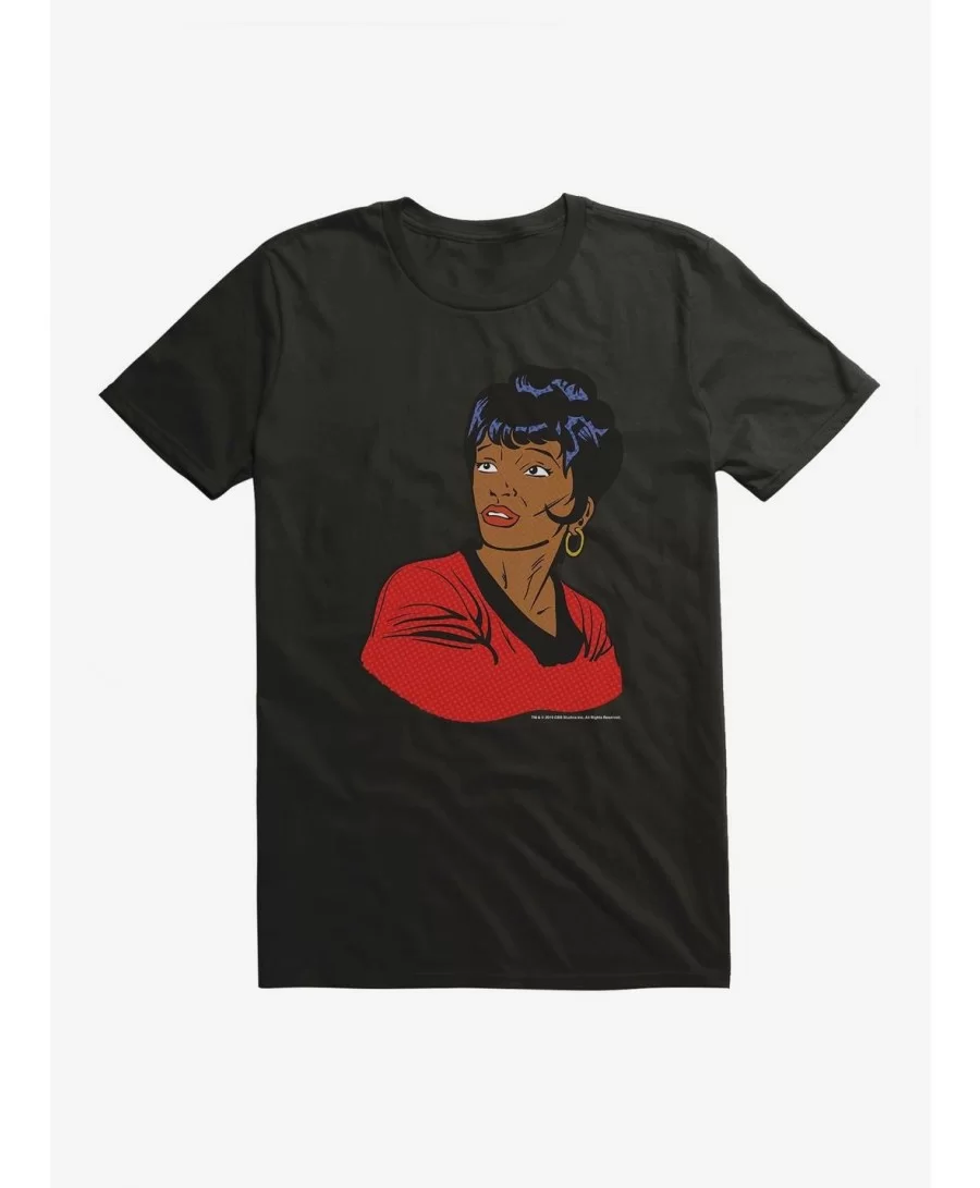 New Arrival Star Trek Nyota Pop Art T-Shirt $7.46 T-Shirts