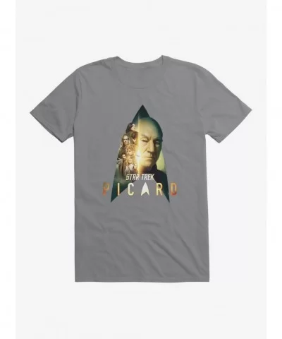 Value Item Star Trek: Picard Poster Art T-Shirt $8.03 T-Shirts