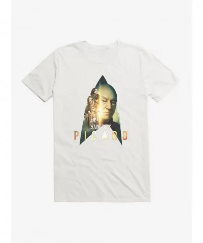 Value Item Star Trek: Picard Poster Art T-Shirt $8.03 T-Shirts