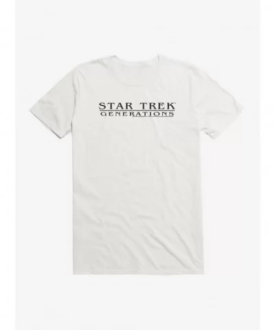 High Quality Star Trek Generations Title T-Shirt $8.41 T-Shirts