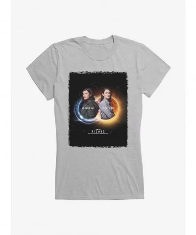 Limited-time Offer Star Trek: Picard The Twins No One Is Safe From The Past Girls T-Shirt $8.76 T-Shirts