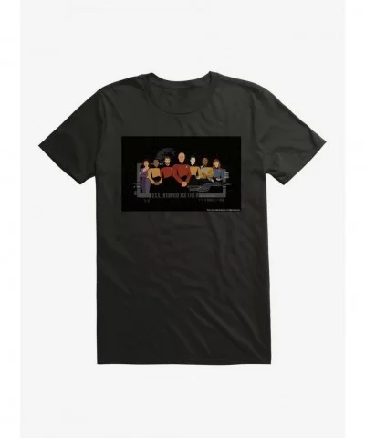 Festival Price Star Trek TNG Crew T-Shirt $7.27 T-Shirts
