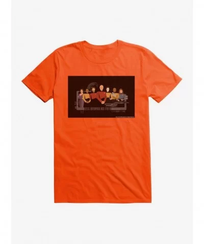 Festival Price Star Trek TNG Crew T-Shirt $7.27 T-Shirts