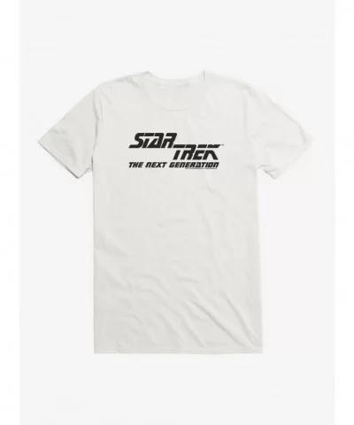 Clearance Star Trek TNG Two Space Logo T-Shirt $6.69 T-Shirts