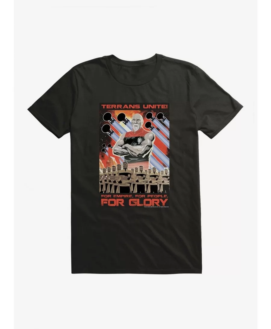 Big Sale Star Trek: The Next Generation Mirror Universe Unite For Glory T-Shirt $5.74 T-Shirts