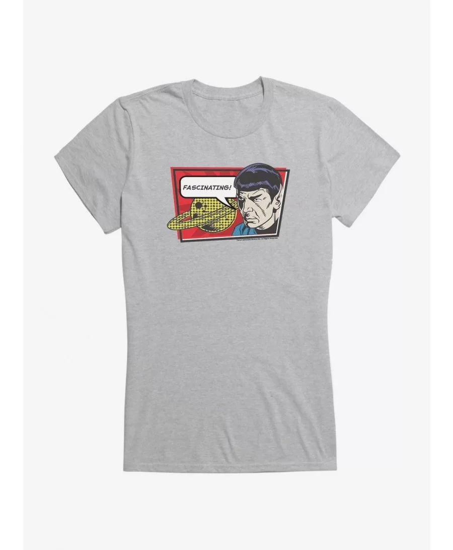 Crazy Deals Star Trek Spock Fascinating Girls T-Shirt $7.37 T-Shirts