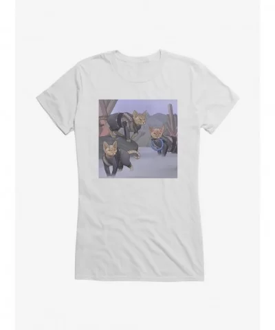 Exclusive Price Star Trek TNG Cats Ferengi Girls T-Shirt $9.16 T-Shirts