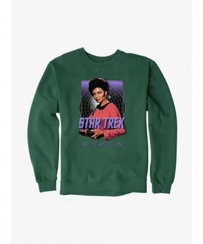 Discount Star Trek Nyota Uhura Portrait Sweatshirt $9.45 Sweatshirts