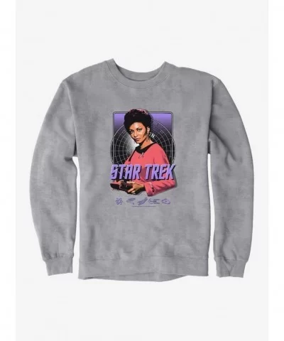 Discount Star Trek Nyota Uhura Portrait Sweatshirt $9.45 Sweatshirts