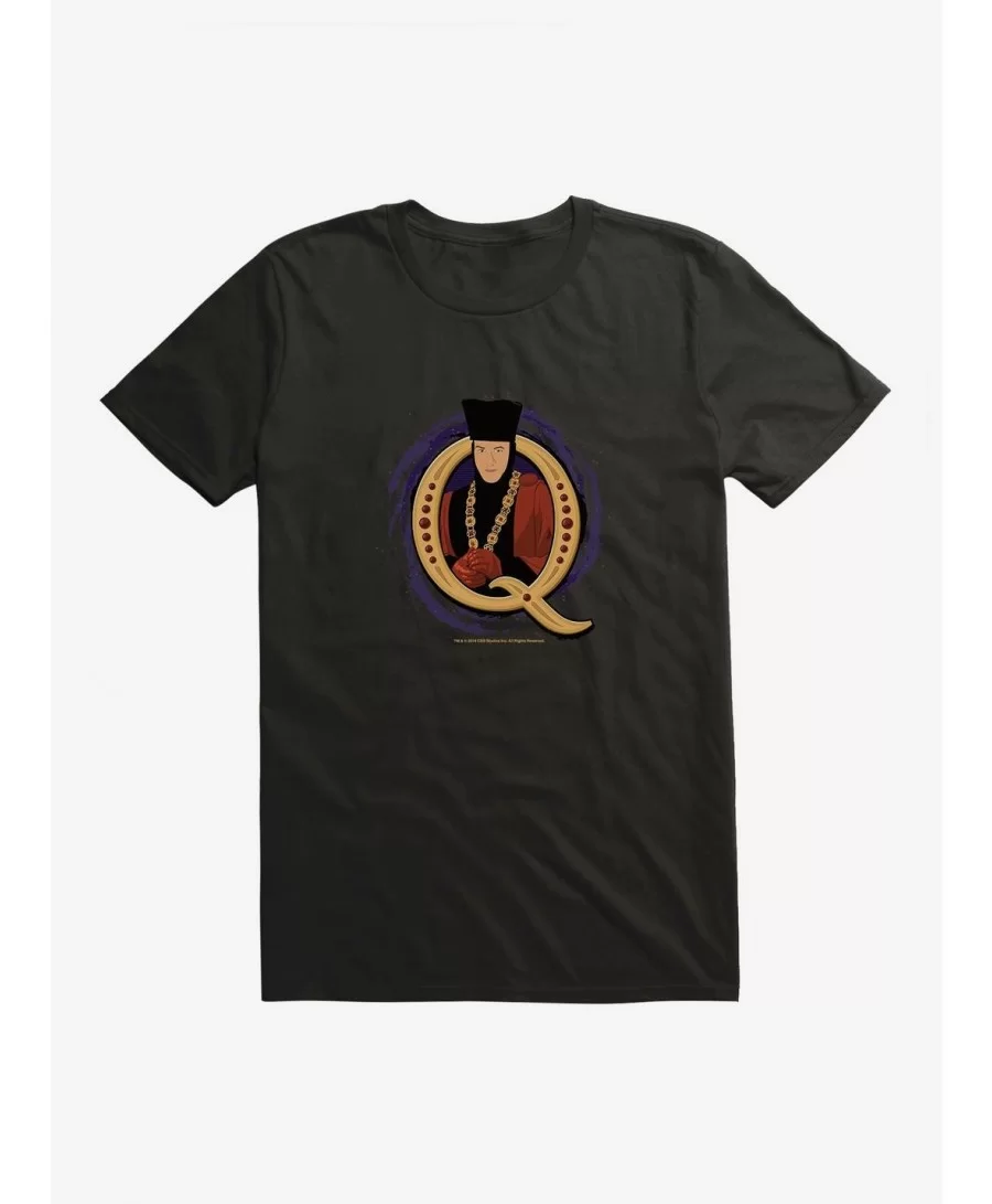 Flash Deal Star Trek TNG Anti Villian Q T-Shirt $7.84 T-Shirts