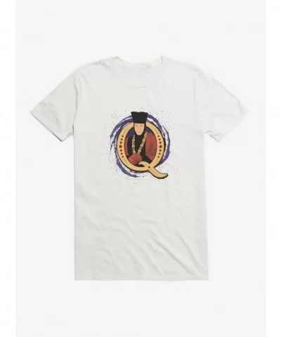Flash Deal Star Trek TNG Anti Villian Q T-Shirt $7.84 T-Shirts