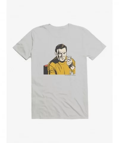 High Quality Star Trek James Kirk Pop Art T-Shirt $9.18 T-Shirts