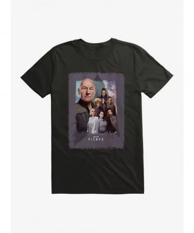 Flash Deal Star Trek: Picard Picard, Elnor, Seven, Raffi, Dr. Agnes, Soji And Rios T-Shirt $5.74 T-Shirts