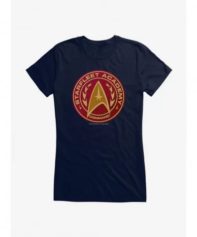 Bestselling Star Trek Academy Logo Girls T-Shirt $5.98 T-Shirts