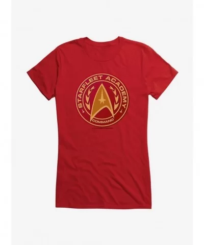 Bestselling Star Trek Academy Logo Girls T-Shirt $5.98 T-Shirts