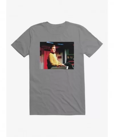 Low Price Star Trek Captain's Chair T-Shirt $6.12 T-Shirts