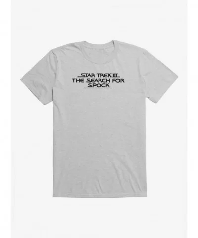 Crazy Deals Star Trek The Search For Spock Title T-Shirt $5.74 T-Shirts