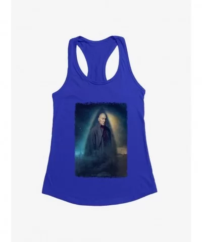 Sale Item Star Trek: Picard Jean-Luc Picard Poster Girls Tank $9.96 Tanks