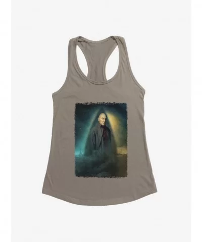 Sale Item Star Trek: Picard Jean-Luc Picard Poster Girls Tank $9.96 Tanks