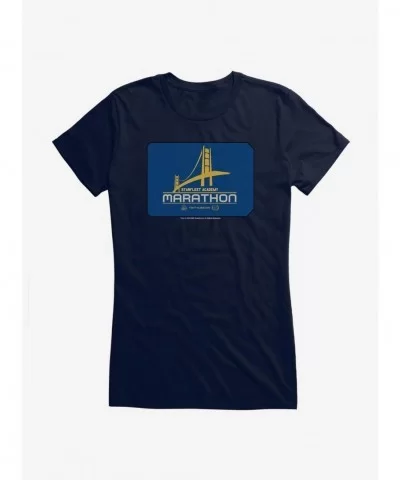 Unique Star Trek Starfleet Academy Marathon Girls T-Shirt $7.57 T-Shirts