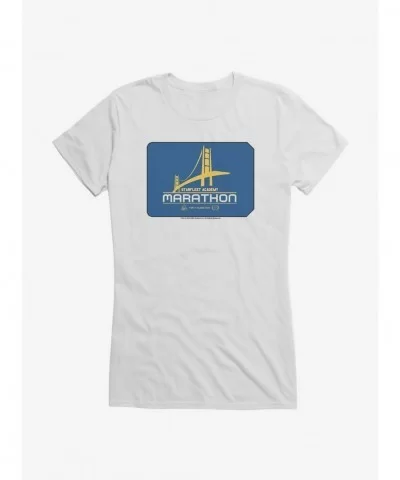 Unique Star Trek Starfleet Academy Marathon Girls T-Shirt $7.57 T-Shirts
