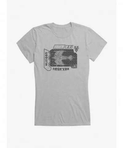 Discount Star Trek Klingon Negh'Var Ship Girls T-Shirt $8.76 T-Shirts