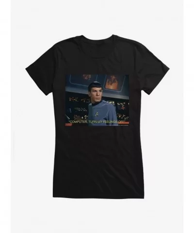 Absolute Discount Star Trek Feelings Off Girls T-Shirt $9.16 T-Shirts