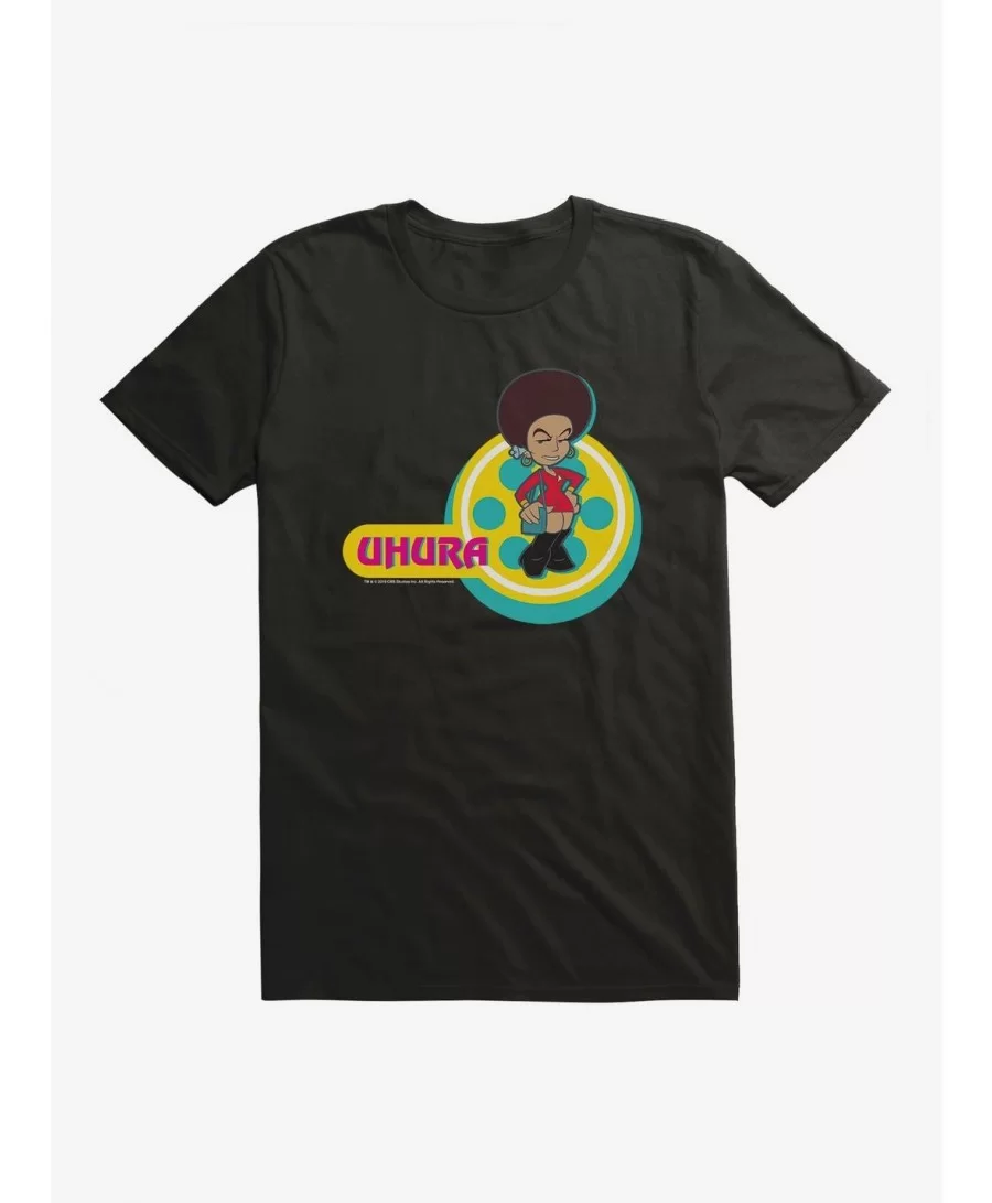 Limited Time Special Star Trek Uhura Cartoon T-Shirt $5.93 T-Shirts