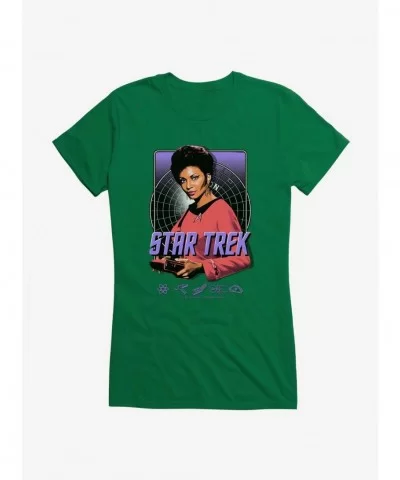 Fashion Star Trek Nyota Uhura Portrait Girls T-Shirt $9.96 T-Shirts