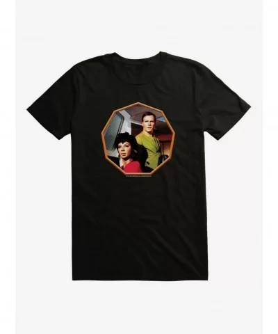 Limited-time Offer Star Trek Uhura and Kirk T-Shirt $7.46 T-Shirts