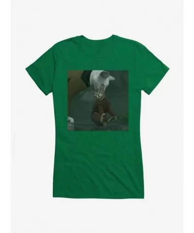 Sale Item Star Trek TNG Cats Lake Swim Girls T-Shirt $6.18 T-Shirts